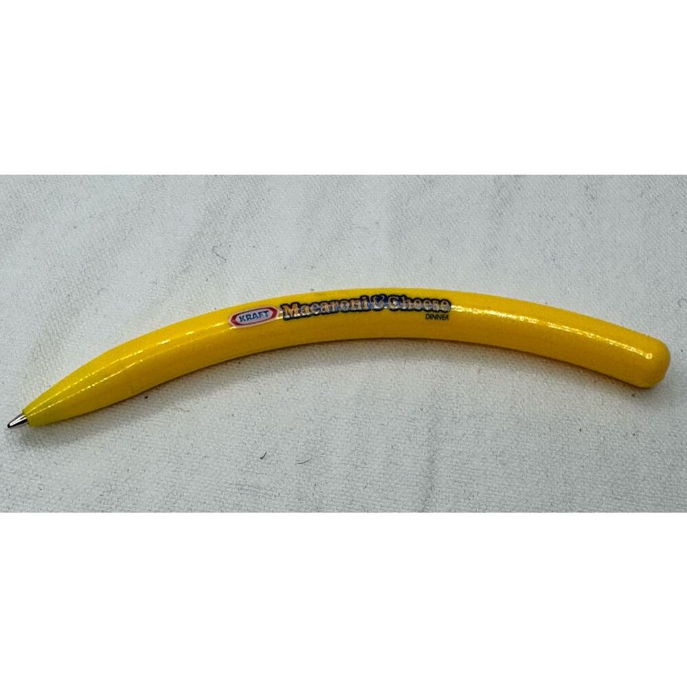Kraft Mac & Cheese Novelty Yellow Noodle Pen Marketing